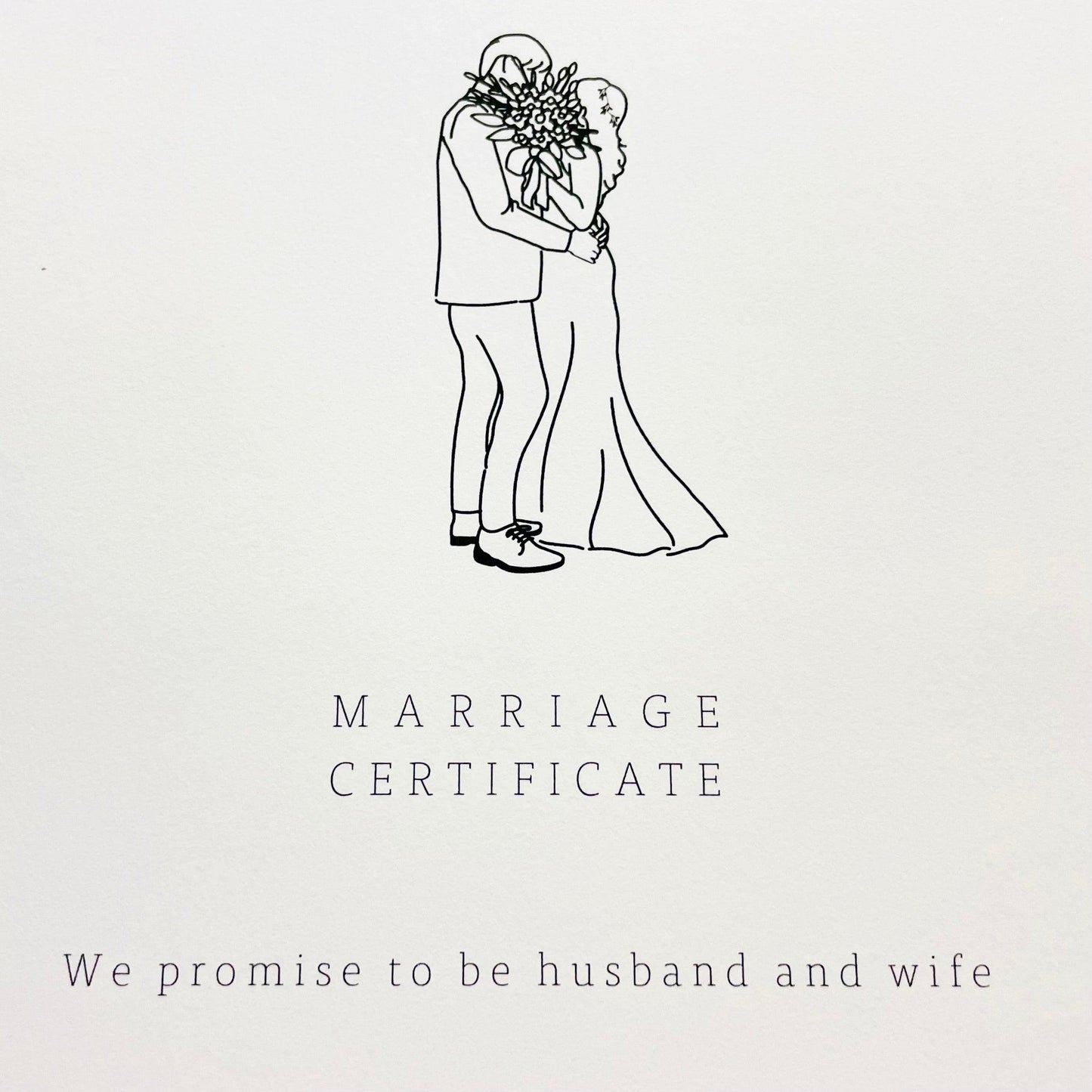 【結婚証明書】A4 | 選べるイラスト2type