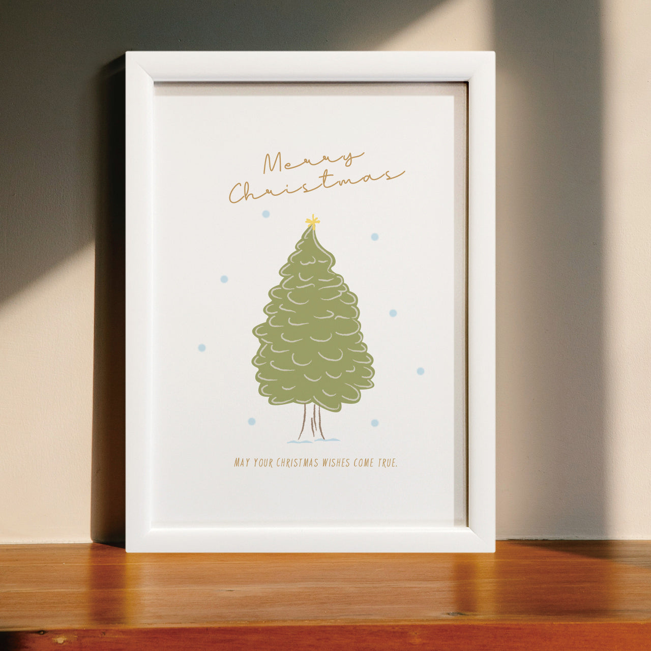【クリスマスポスター】クリスマスツリー｜選べるサイズ｜インテリアポスター｜冬季限定