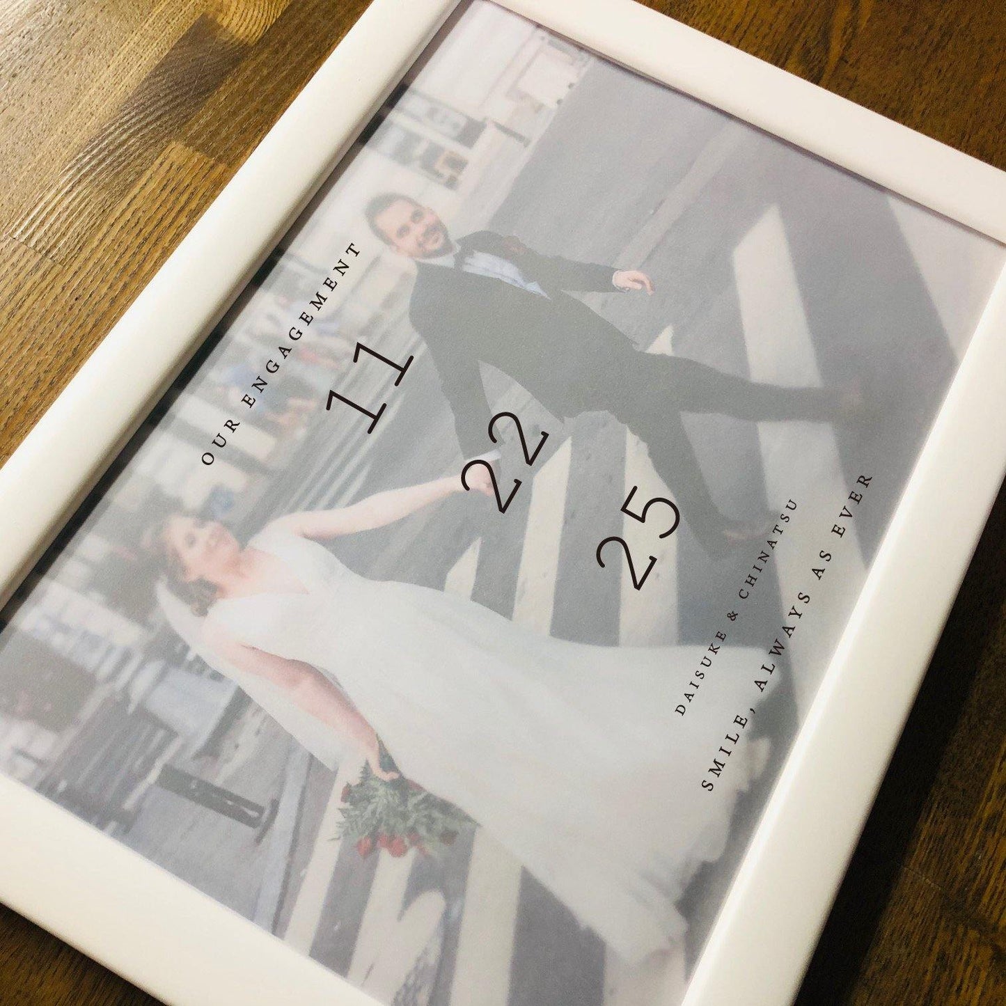 【記念日ボード】トレーシングペーパーＡ4/横タイプ/選べるデザイン6タイプ - true heart is put.